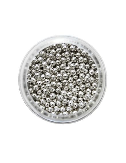 Perle Argento Alimentari 3mm - Intortala